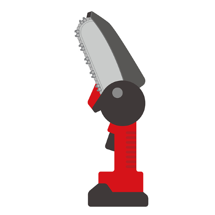 Clip art of handy chainsaw