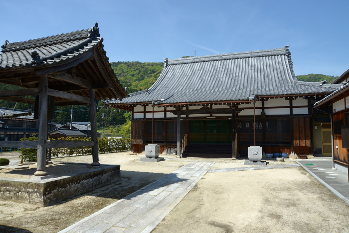 Josho-ji Temple Bell Tower and Main Hall Katsuno, Takashima City, Takashima Prefecture