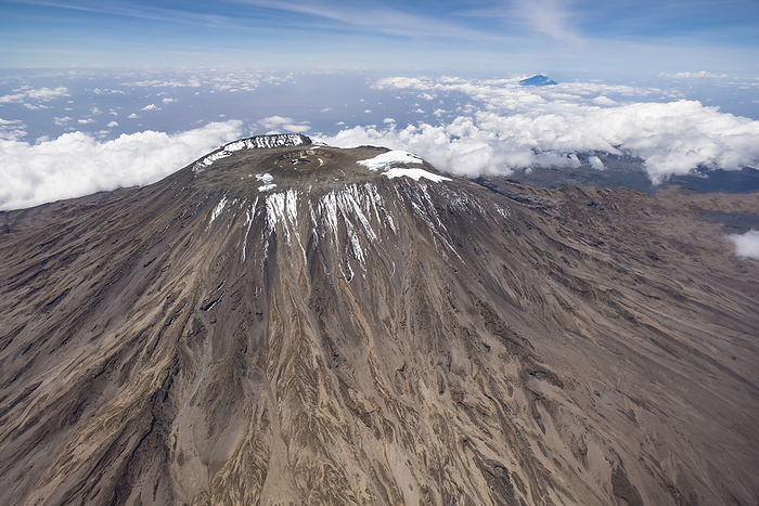 Peak of Mount Kilimanjaro; Tanzania, by Michael Melford / Design Pics