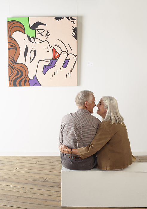 Couple in Art Gallery, by Masterfile / Design Pics