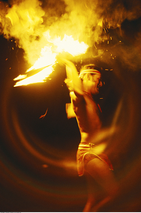 Fire Dancing, by Masterfile / Design Pics
