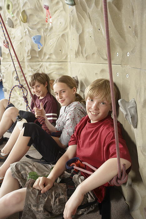 Children in Climbing Gym, by Masterfile / Design Pics