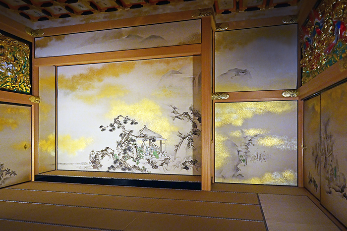 Nagoya Castle Honmaru Goten Nagoya City, Aichi Prefecture Gorgeous interior decorations and paintings