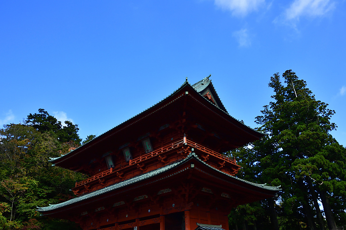 To the Holy Land Koyasan Daimon Wakayama Pref. The wind was blowing pleasantly through the air. I couldn t help but take a deep breath as I looked up. The white clouds flowing through the blue sky are close  This is Koyasan, the  holy place  in the sky.