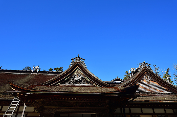 Sacred Sites Koyasan Kongobuji Temple Japan Koyasan Kongobuji Temple, a sacred place in the sky in the Kii mountain range. The weather could not have been better. I am just grateful for it.