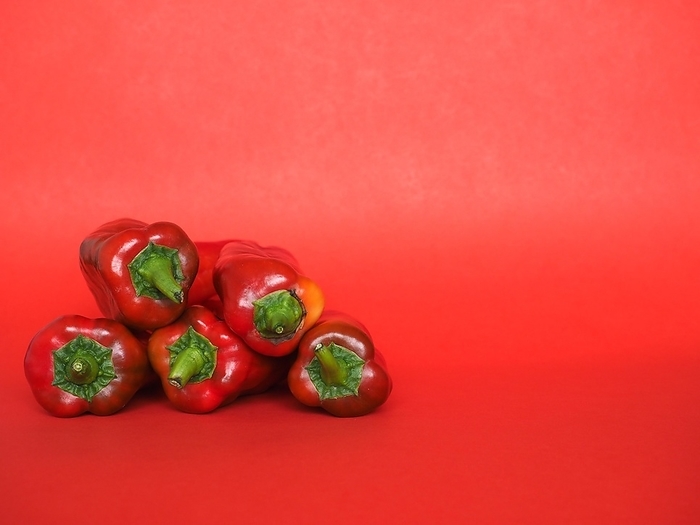 Red peppers vegetables, by Claudio Divizia