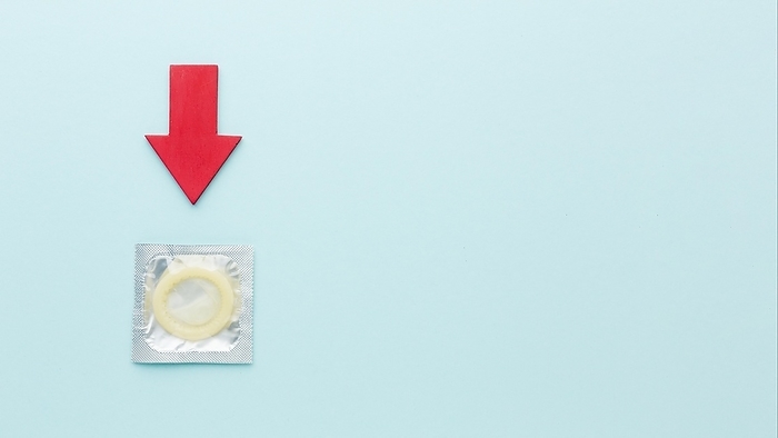Arrangement contraception concept with copy space, by Oleksandr Latkun