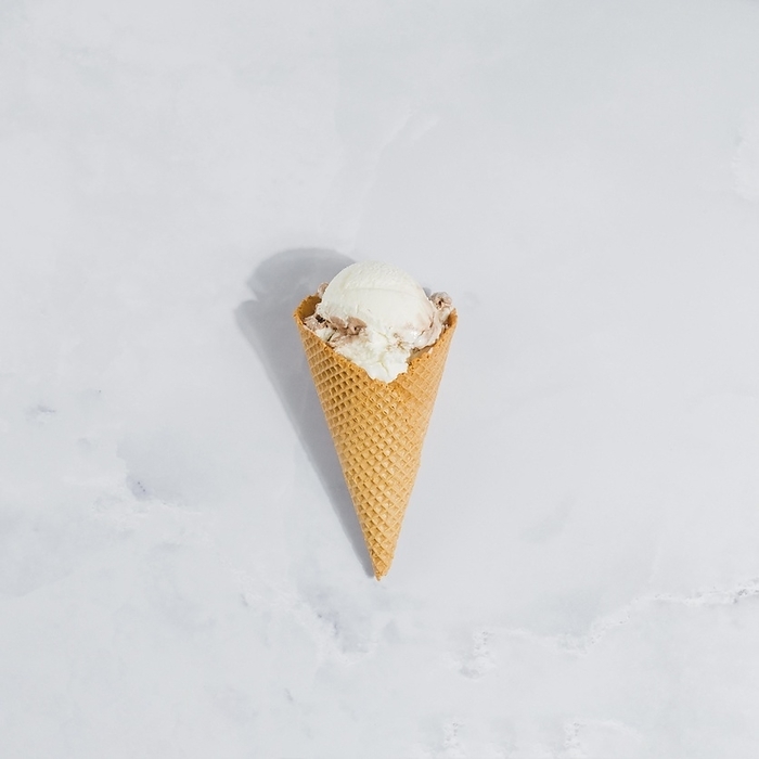 Ice cream cone marble, by Oleksandr Latkun