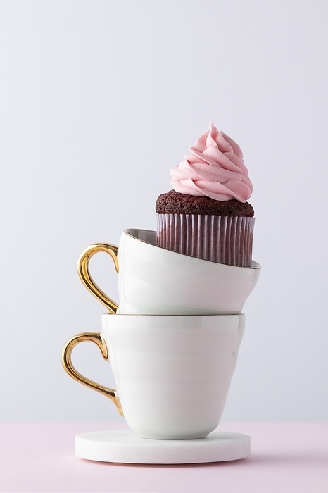 Delicious cupcake cups arrangement, by Oleksandr Latkun
