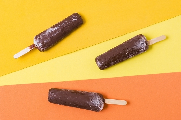 Chocolate flavor ice cream stick, by Oleksandr Latkun