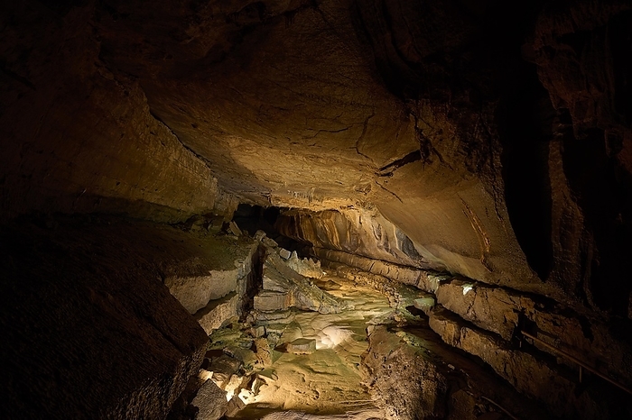 Karst Cave, Krizna jama, Cerknica, Carniola, Slovenia, Europe, by Raimund Linke