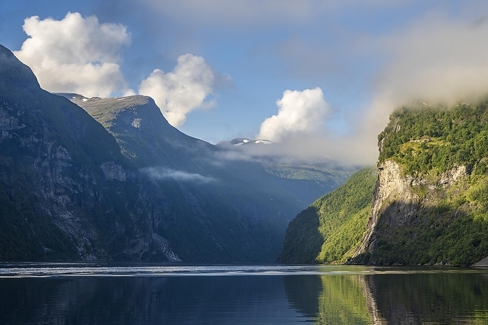 Geirangerfjord, near Geiranger, Møre og Romsdal, Norway, Europe, by Robert Haasmann