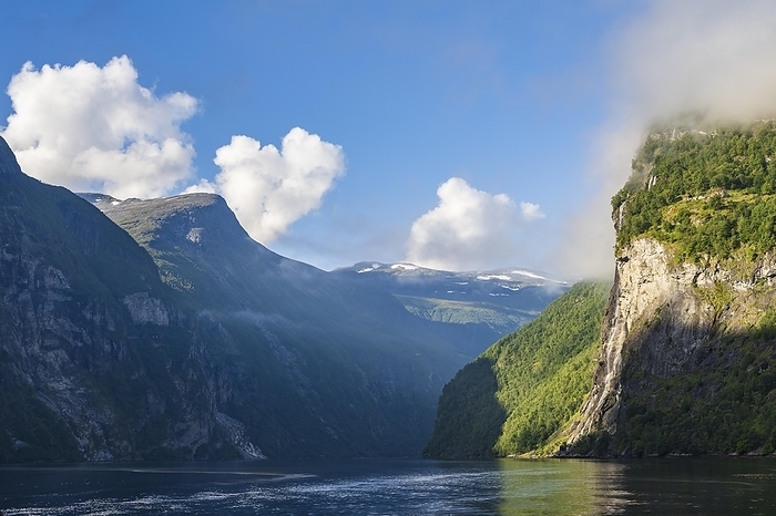 Geirangerfjord, near Geiranger, Møre og Romsdal, Norway, Europe, by Robert Haasmann