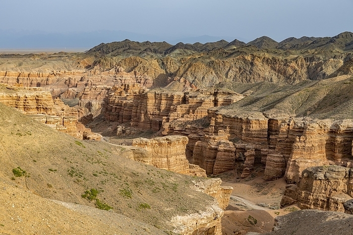 Charyn canyon, Tian shan mountains, Kazakhstan, Asia, by Michael Runkel