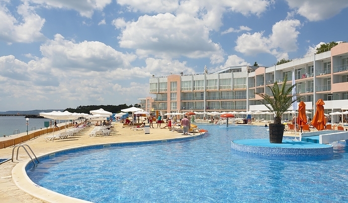 Hotel Delfin Marina, St.St. Constantine and Helena, Varna, Bulgaria, Europe, by Irina Afonskaya