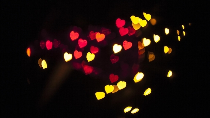 Mix heart shaped lights, by Oleksandr Latkun