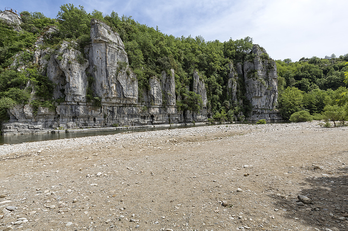 Cliffs at the river Beaume in Southern France Cliffs at the river Beaume in Southern France, by Zoonar Harald Biebel