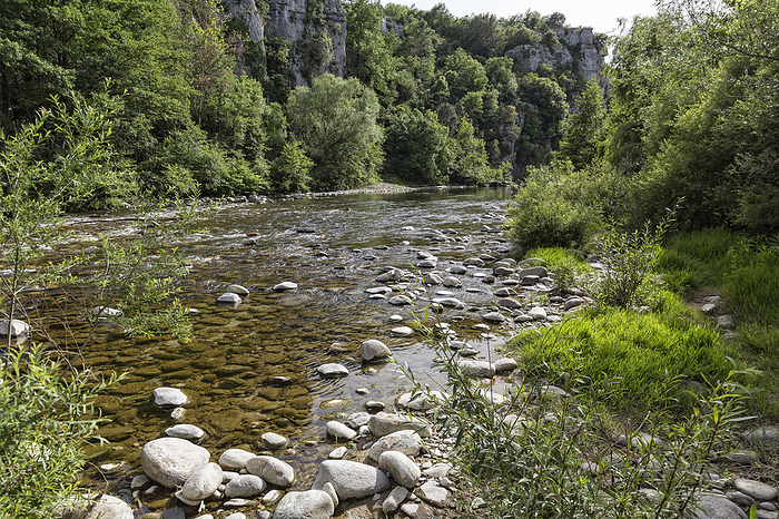 The little river Beaume in the Ardeche, France The little river Beaume in the Ardeche, France, by Zoonar Harald Biebel