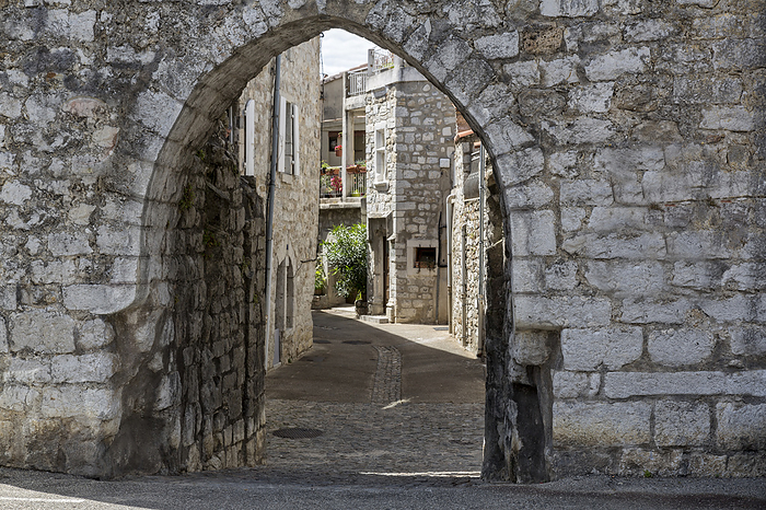 Archway in the village of Ruoms in the Ardeche, France Archway in the village of Ruoms in the Ardeche, France, by Zoonar Harald Biebel