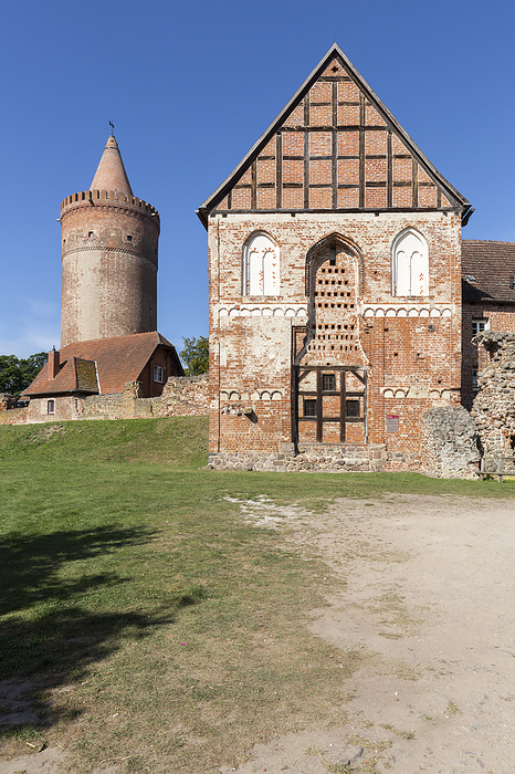 The medieval Stargard Castle in Mecklenburg Western Pomerania, East Germany The medieval Stargard Castle in Mecklenburg Western Pomerania, East Germany, by Zoonar Harald Biebel