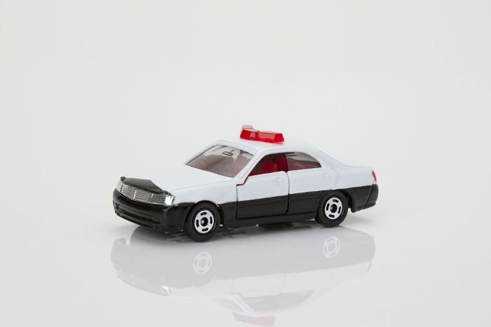 Model of a police car