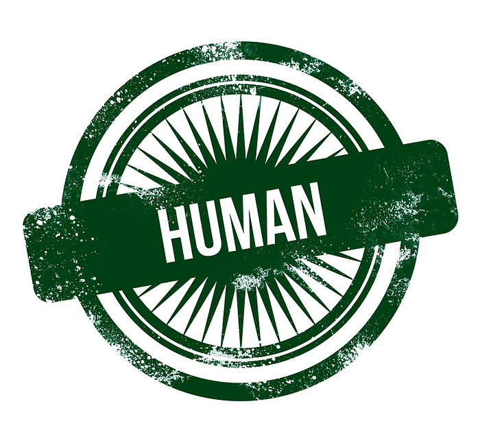 human   green grunge stamp human   green grunge stamp, by Zoonar Markus Beck