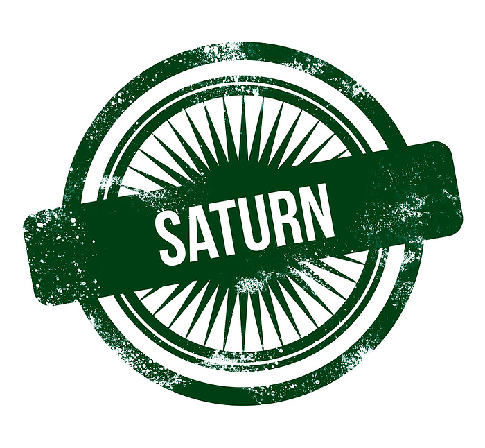 saturn   green grunge stamp saturn   green grunge stamp, by Zoonar Markus Beck