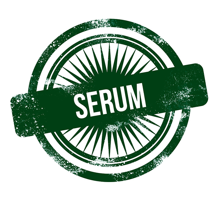 Serum   green grunge stamp Serum   green grunge stamp, by Zoonar Markus Beck