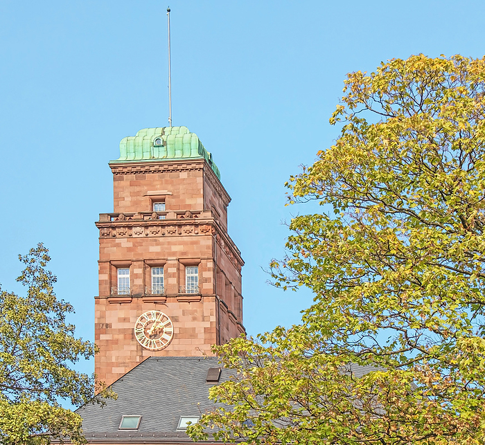 Turm der Albert Ludwig Universit t Freiburg Tower of the Albert Ludwig University Freiburg, by Zoonar Falke