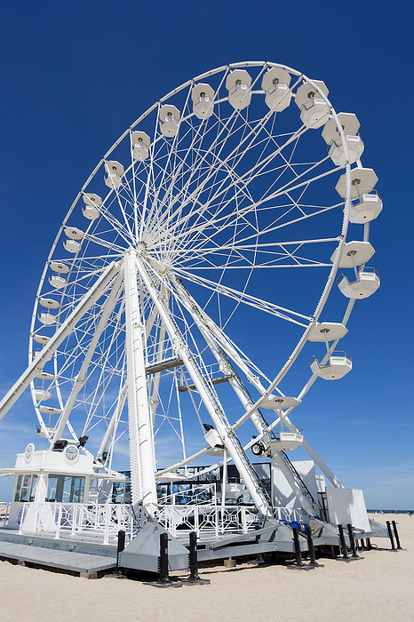 Big wheel in the Sword beach, Ouistreham, Normandy, France Big wheel in the Sword beach, Ouistreham, Normandy, France, by Zoonar Francisco Jav