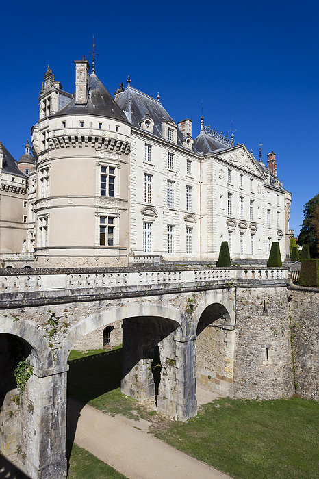 Castle of Le Lude, Sarthe, Pays de la Loire, France Castle of Le Lude, Sarthe, Pays de la Loire, France, by Zoonar Francisco Jav