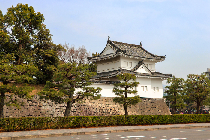 Turrets of Nijo Castle, Kyoto