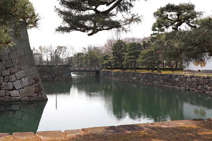 Inner moat of Nijo Castle, Kyoto