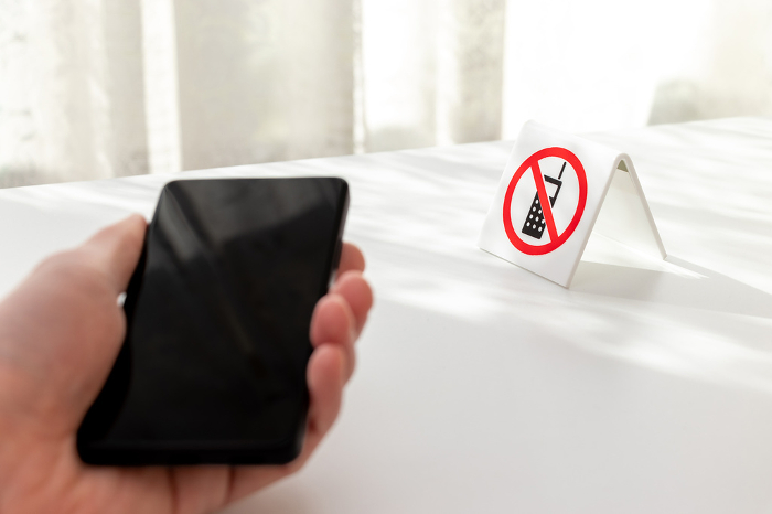 Use smartphones in areas where cell phones are prohibited