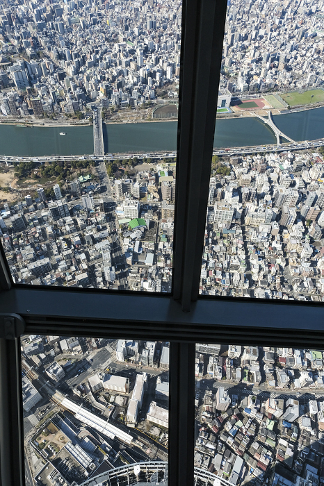 View from the Sky Tree Observation Deck