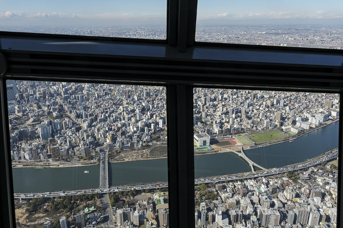 View from the Sky Tree Observation Deck