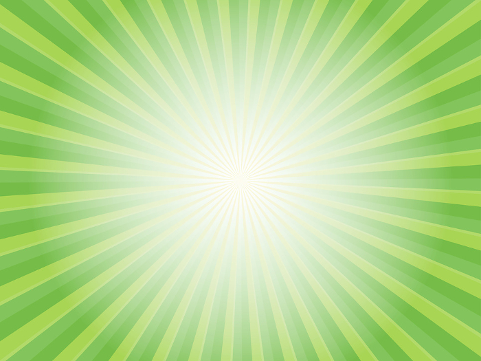 Focused ray background of sunlight image shining freshly in the sky_green.