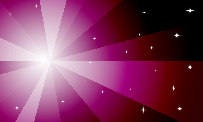 Radial pattern and glittery space background (purple)