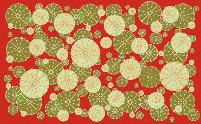 Japanese Pattern Chrysanthemum Pattern Clipart