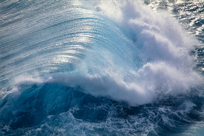 back of a wave Iriomote Island, Okinawa Prefecture, from the photo collection  Amechi  Heaven and Earth 