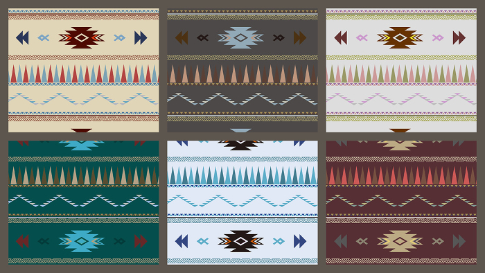 Native continuous pattern set