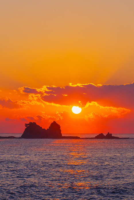 Tahara Coast Sunrise Wakayama Pref.