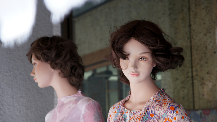 Japanese mannequin Mannequins on the streets of Japan