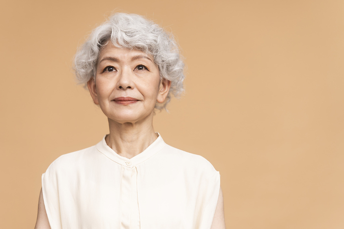 Japanese senior female (People)