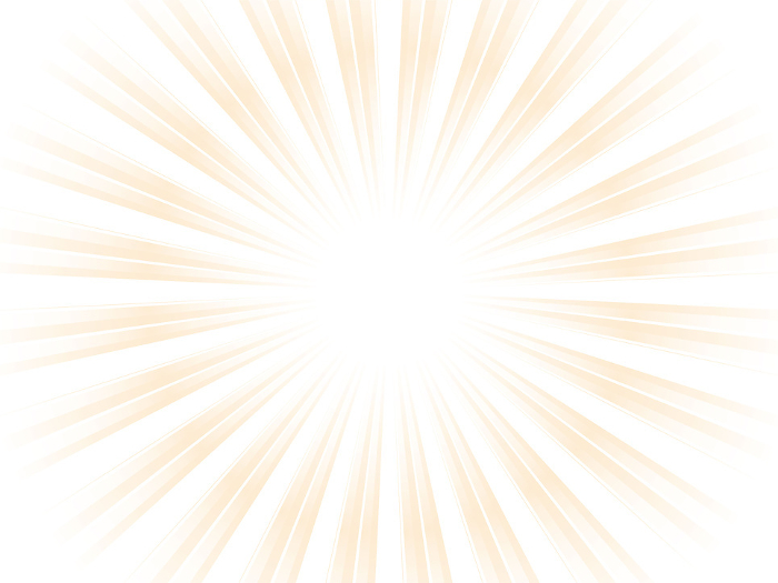 Concentration line background with a faintly radiating sun ray image_light orange