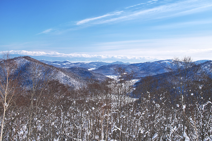 View toward Etanbetsu from Etanbetsu Pass, Hokkaido  8 C