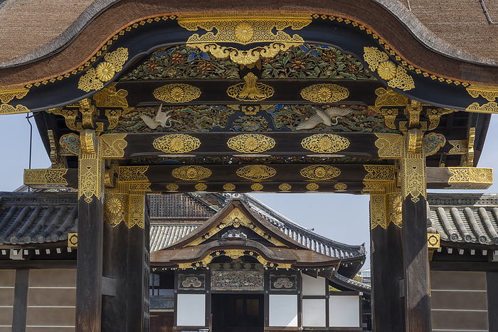Nijo Castle Karamon Gate and Ninomaru Palace