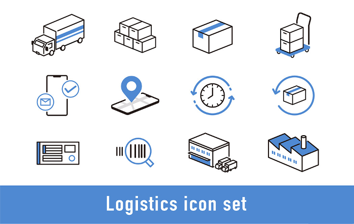Logistics Logistics Icon Set