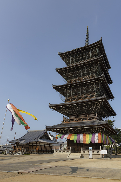 Five-storied Pagoda, Zentsuji Temple, Kagawa Prefecture