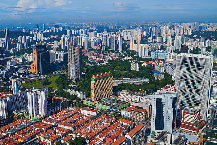 China Town in Singapore with the iconic People's Park Complex, Singapore, Singapore, by Cavan Images / Sash Alexander